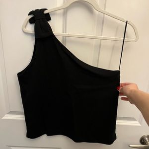 J. Crew one shoulder tank